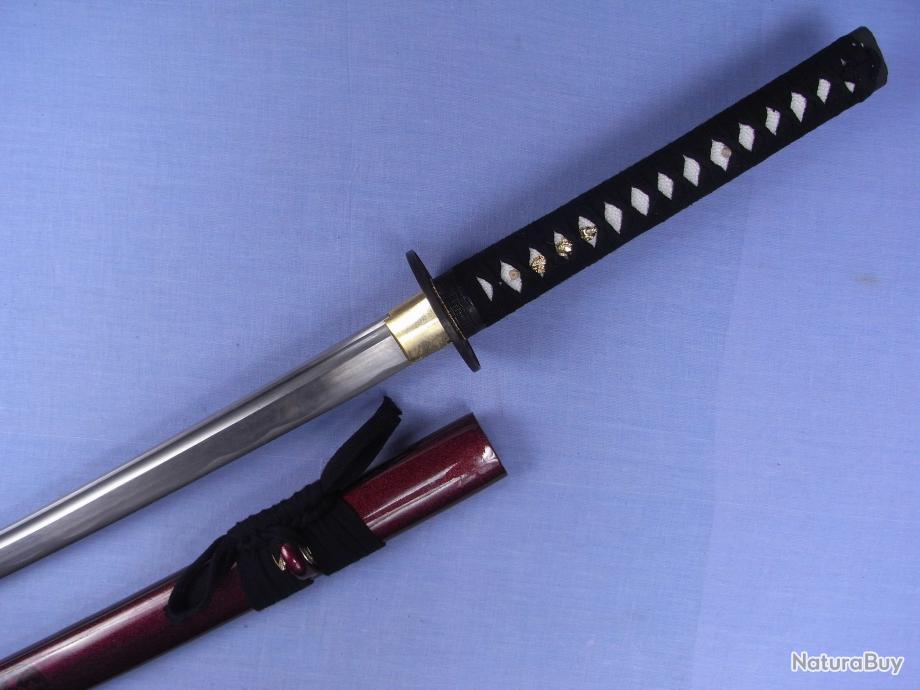 Katana Forgé Main Au Japon Prix Katana Battle Ruins. Lame acier forgé - Katanas (5447584)