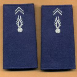 Fourreaux d'épaule gendarmerie départementale