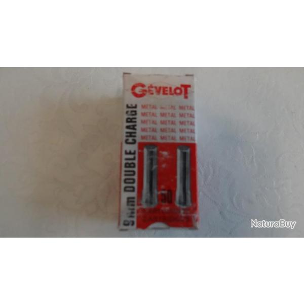 CARTOUCHES gevelot 9 mm double charge
