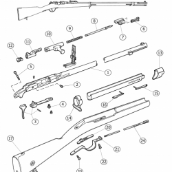 FUSIL GRAS: Baguette carabine ou mousqueton