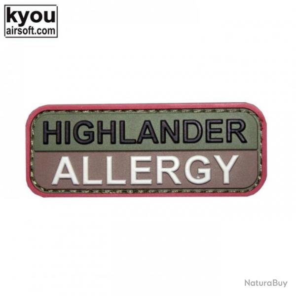 Patch "Highlander Allergy"  C15P-900002