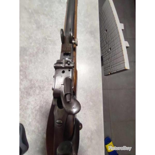 Vend fusil Milbank Amsler  Double dtente 1851 super tat D 2