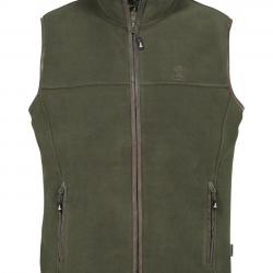 Gilet Percussion Polaire Scotland Kaki 4 Poches