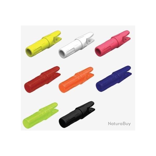 GOLD TIP - Encoches .246 ACCU-Lite VERT FLUO