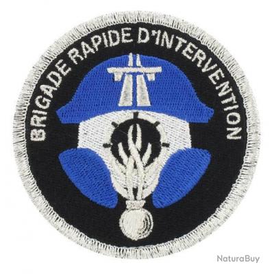 Agréé DGGN Écusson Brigade Rapide d/'Intervention