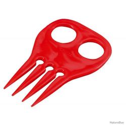 Peigne à natter en plastique
