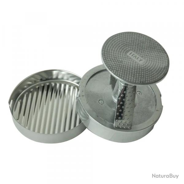 Presse steak hach diam 10 cm Reconstitueur de steak avec poussoir