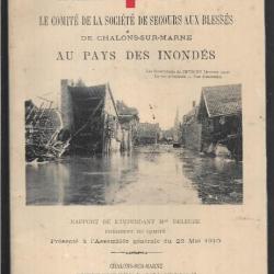 juvigny , au pays des inondés , comité de la société de secours aux blessés de chalons-sur-marne
