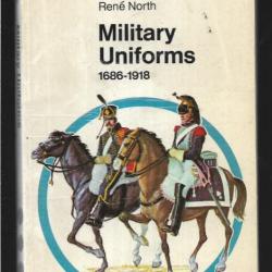 military uniforms 1686-1918 de rené north , uniformes tous pays