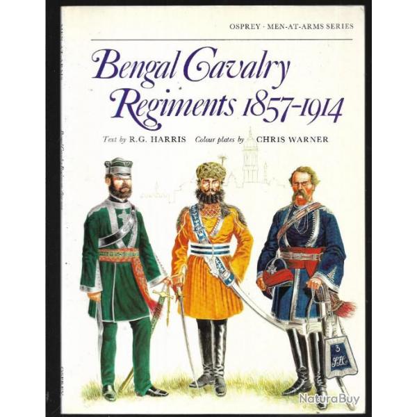 osprey , men at arms srie bengal cavalry rgiments 1857-1914, troupes coloniales britannique