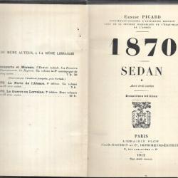 1870 sedan volume 1 d'ernest picard
