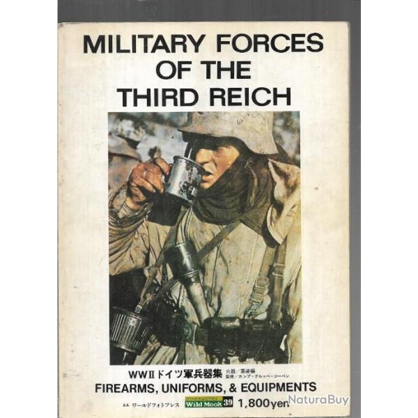 military forces of the third reich , armes lgres et lourdes, uniformes, quipements , insignes