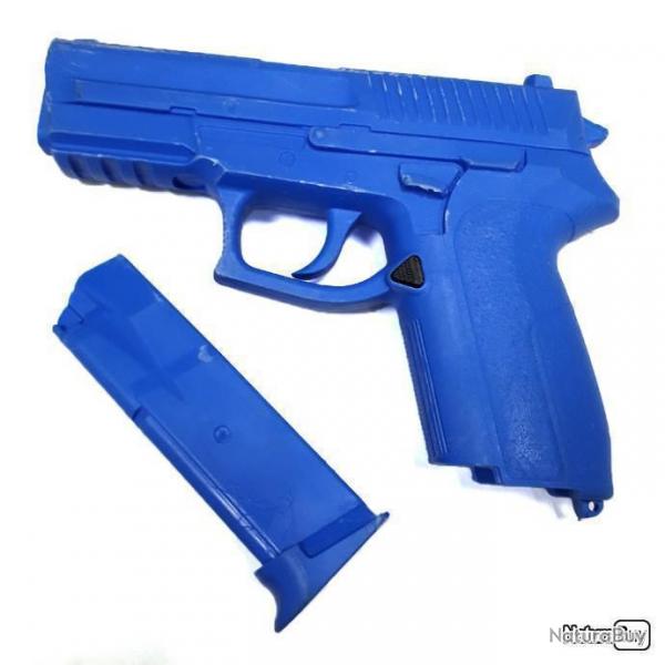 Pistolet d'Entranement type 2022 Bleu - Chargeur Amovible