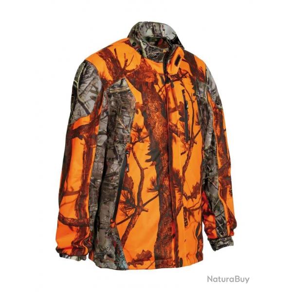 Veste Percussion rversible Camo de chasse
