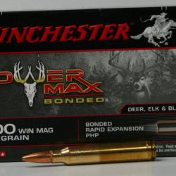 MUNITIONS WINCHESTER POWER MAX 180GR CAL. 300 WIN MAG X20