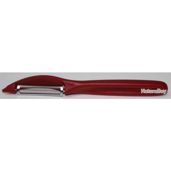 EPLUCHEUR UNIVERSEL AVEC DENTS VICTORINOX ROUGE