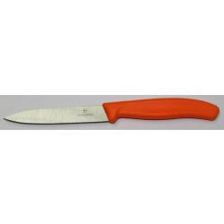 COUTEAU OFFICE VICTORINOX LISSE ORANGE 6.7706.L119 10CM