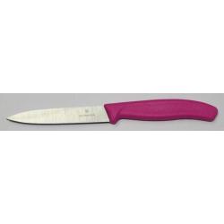 COUTEAU OFFICE VICTORINOX LISSE FUSHIA 6.7706.L115 10CM