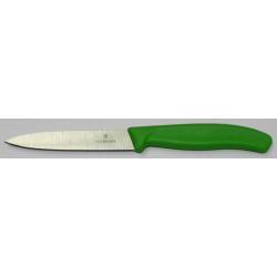 COUTEAU OFFICE VICTORINOX LISSE VERT 6.7706.L114 10CM