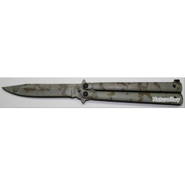 COUTEAU PAPILLON ALBAINOX CAMO PIXEL