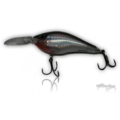 LEURRE RAPALA MAXRAP FAT SHAD 5 FLAKE SILVER SUSPENDING