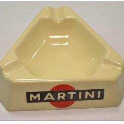 Cendrier publicitaire MARTINI. Déco bistrot / bar années 1960 - 1970. Badonviller