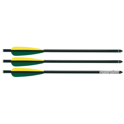 12 Flèches Carbone Huntingdoor Pour Arbalète - 16 Pouces, 27g - Tir Et Chasse