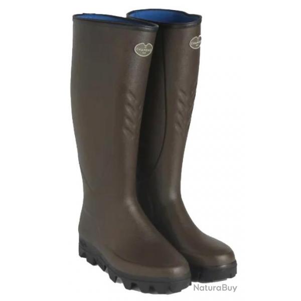 Bottes Crs No Le Chameau marron taupe