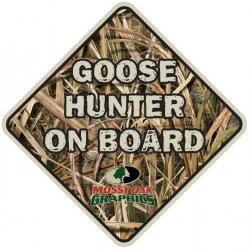 Autocollant chasse Goose hunter on board
