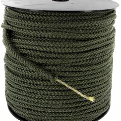 Corde tressée avec âme 6 mm