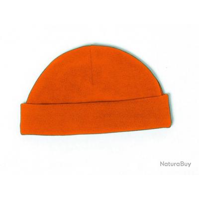 Bonnet polaire uni-Orange fluo - Chapeaux, casquettes ...