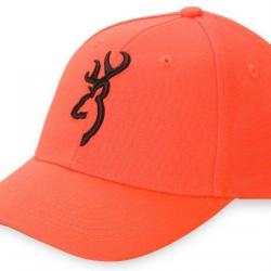 Casquette Browning orange fluo Safety 3D