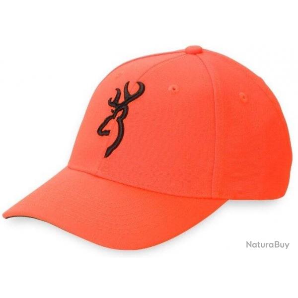 Casquette Browning orange fluo Safety 3D