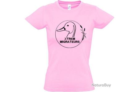 t shirt femme rose