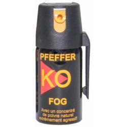 Aérosol lacrimogène poivre KO FOG-100 ml