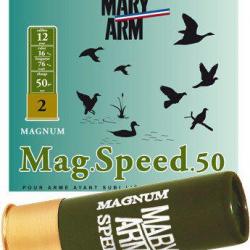 Cartouche Magnum Speed 50 cal 12 Mary Arm Plomb