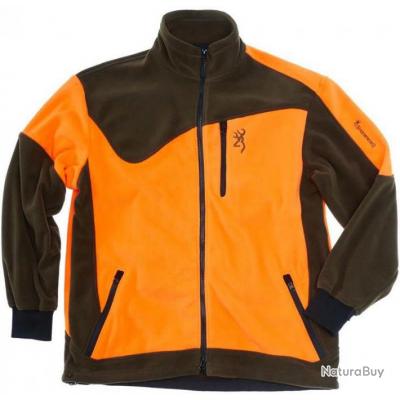 Browning Bonnet r/éversible en polaire pour la chasse Orange//vert
