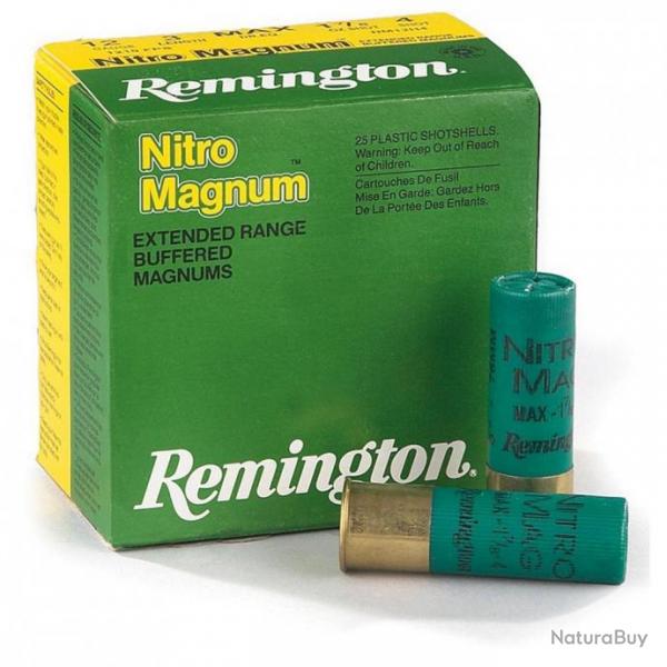 Cartouches Remington Nitro magnum 54 BJ cal 12 Plomb