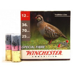 Cartouches Winchester special fibre 36 BG cal 12-Plomb 7