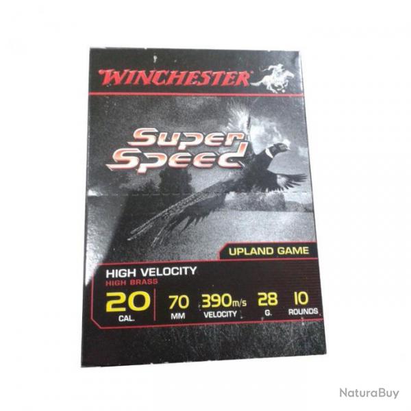 Cartouches Winchester Super Speed G2 28 BJ cal 20 Plomb