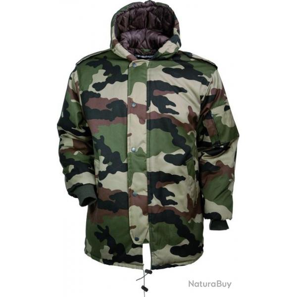 Parka de chasse Dubon pour enfant camouflage Percussion