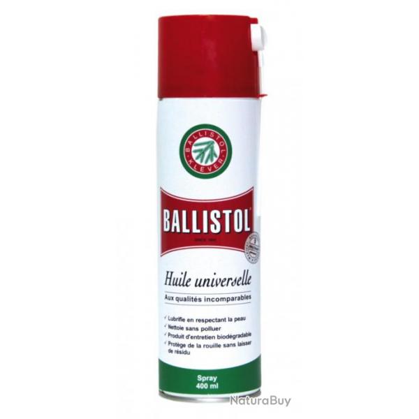 Arosol d'huile universelle Ballistol 400 ml
