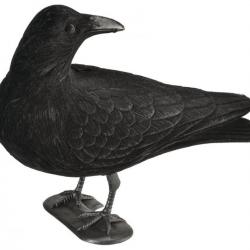 Appelant corbeau guetteur floqué avec pattes