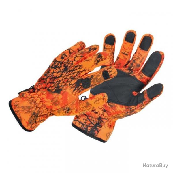 Gants de chasse Softshell GhostCamo Snake Blaze Pro Hunt