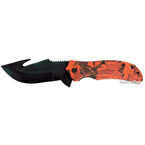 Couteau  dpecer camo orange Kent Verney Carron