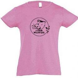 Tee shirt enfant Xtrem Wildboar rose