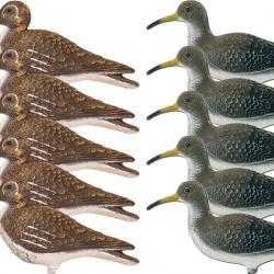 Pack 10 appelants bécassine magnum et chevalier combattant