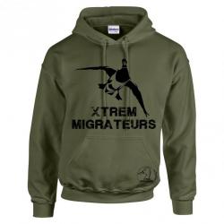 Sweat kaki colvert XTREM MIGRATEURS