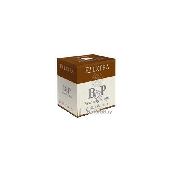 Cartouches B&P F2 Extra 28gr 20/70-Plomb 7