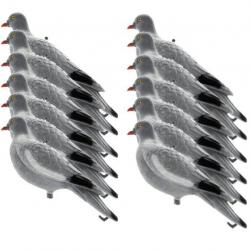 Pack 12 Appelants Pigeons ramiers sans pattes floqués